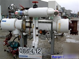 Used: carbone single pass shell and tube heat exchanger