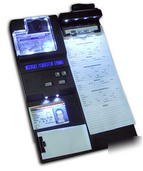  police equipment/ticket board & lighted clip board 