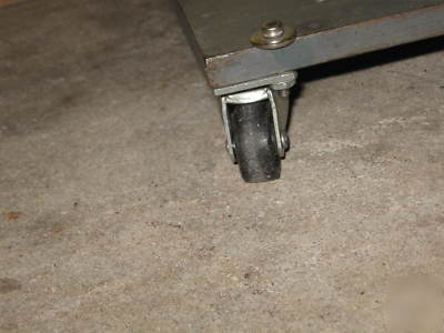 Enerpac c-clamp complete with cylinder & foot pedal