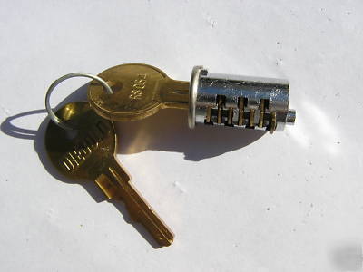 Lot of 2 lock core kit - keyed same
