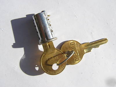 Lot of 2 lock core kit - keyed same