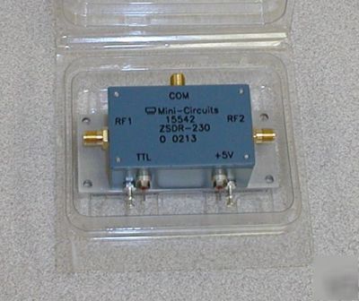 Mini circuits zsdr-230 50Ï‰spdt pin diode ttl drvr NEW5I