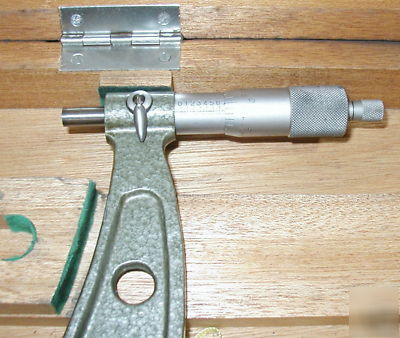 Mitutoyo 17-18 inch micrometer. with case.