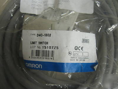 New D4C-1302 omron limit switch 