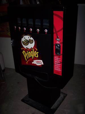 New brand pringle chip vending machines