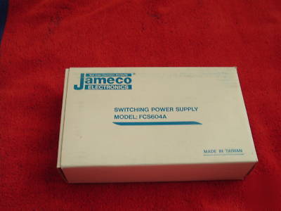 New jameco FCS604A +12V -12V +5 -5 power supply 