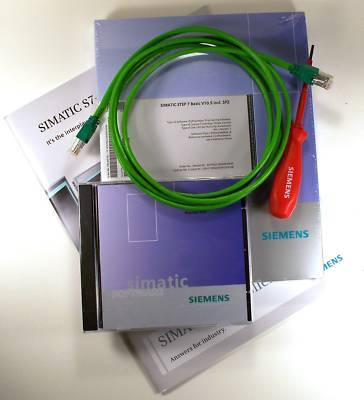 Siemens S7 1200 plc trainer, cable, software, ethernet