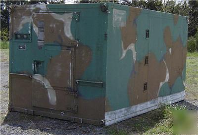 Used army aluminum shelter s-280 a/g 147