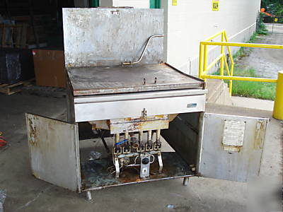 H-duty pitco frialator 210LBS natural gas donut fryer