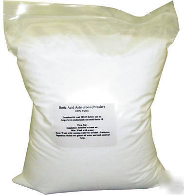 4 lb food grade powder boric acid tech grade 100%
