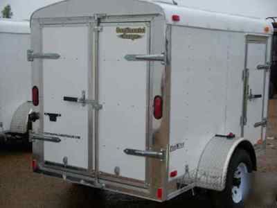 Enclosed 5 x 8 cargo trailer - chromed out