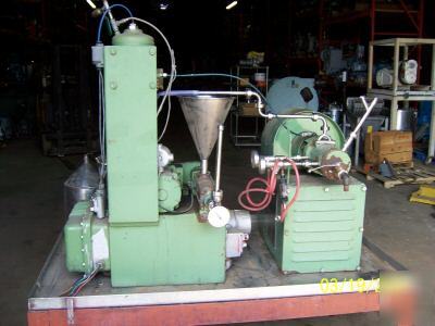  draiswerke stainless mill with pump