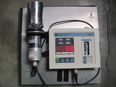Ludlum 375 digital area monitor hydrogen detector 