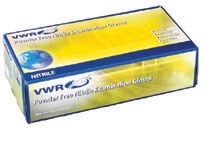 Vwr powder-free nitrile examination gloves : 10772-108