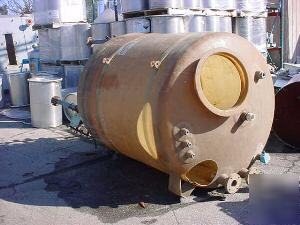 932 gallon fiberglass tank resin fab process equipment