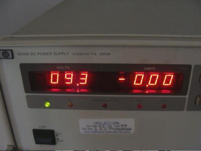 Hp - agilent 6010A 200V/17A 1000 watts dc power supply 
