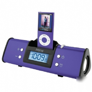 Ihome alarm clock with ipod dock - ih-IH16UXC