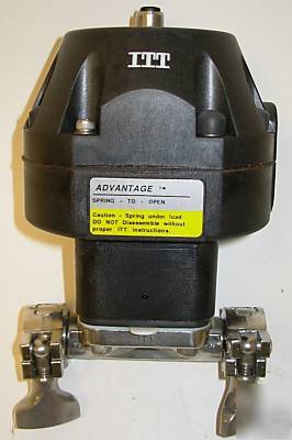 Itt advantage pure-flo 33 air actuated compact valves