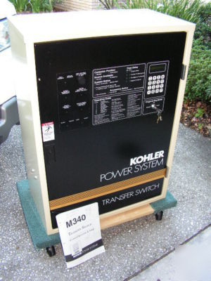 Kohler M340 automatic generator transfer switch 100A
