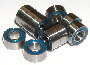 10 sealed ball bearing R144DD 1/8