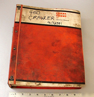Case service manual - 450 crawler - 1965