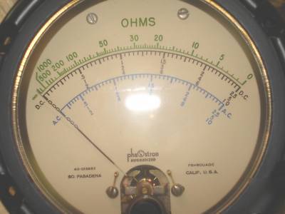 Electrical analog multimeters by phasetron 