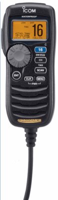 Icom M505 dsc vhf radio ais receiver , HM162E mic 