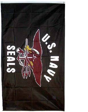 New 3X5 us navy seals flag united sates american flags