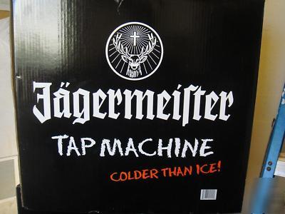 New brand jagermeister bar top tap machine new jem mdl