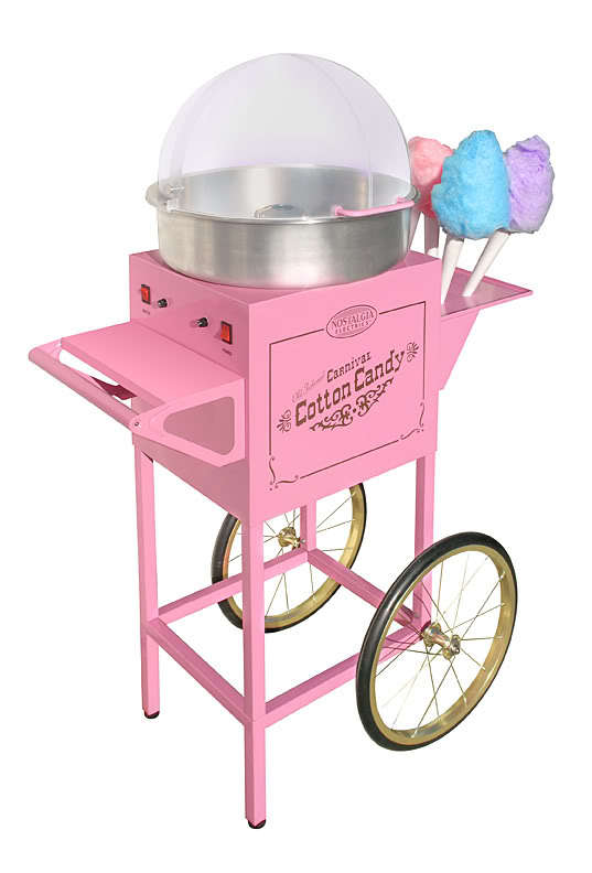 Nostalgia electrics commercial cotton candy machine