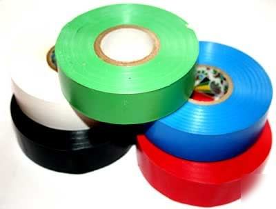 Red pvc horse bandaging or insulation tape x 2 rolls