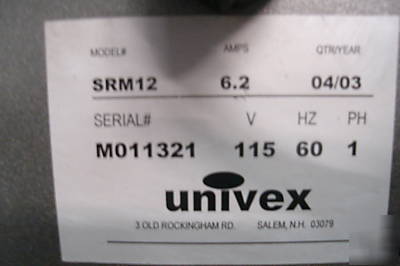 Univex 12 qt counter-top mixer 