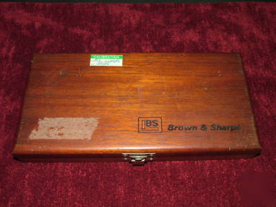 Vintage brown & sharpe micrometer kit dial 