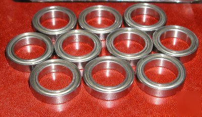 Wholesale lot 10 ball bearings 6700ZZ 10X15X4 shielded