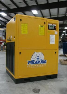 New eaton 30 hp 3 phase rotary screw air compressor