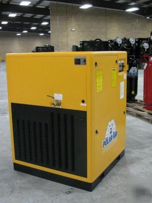 New eaton 30 hp 3 phase rotary screw air compressor
