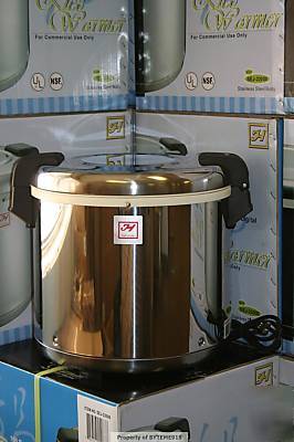 New electric 50 cup stainless steel rice warmer tarhong