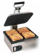New electric coated panini style sandwich press
