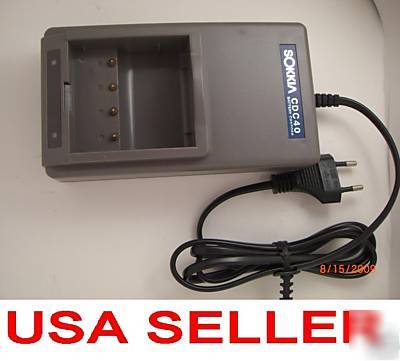New sokkia CDC40 charger for BDC35 BDC35A batteries ( )