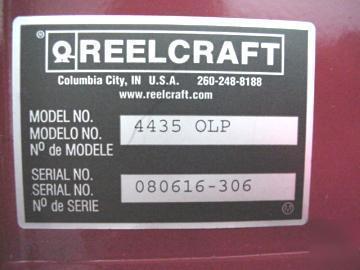 Reelcraft 4435 olp heavy duty hose reel msrp $210.00