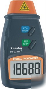 027,DT2234A laser photo electric tachometer optical rpm