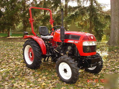 2010 jinma jm-254 tractor 4WD 3 cyl diesel 540/1000 rpm