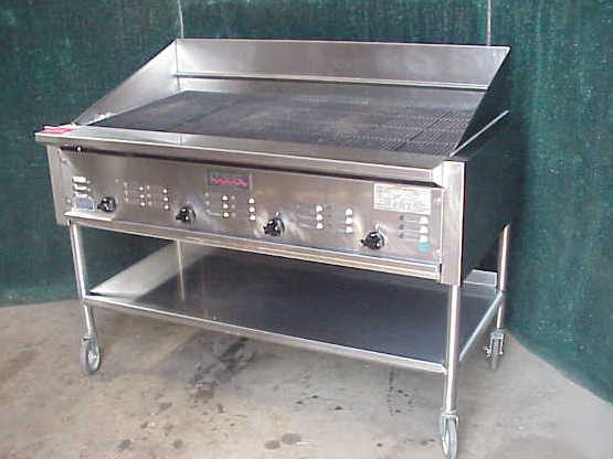 4 foot tec searmaster infrared grill commercial gas