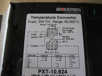 Brodersen temperature converter