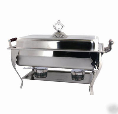 Crown collection 8 qt. full-size chafing dish