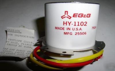 Eg&g model hy-1102 hydrogen thyratron tube