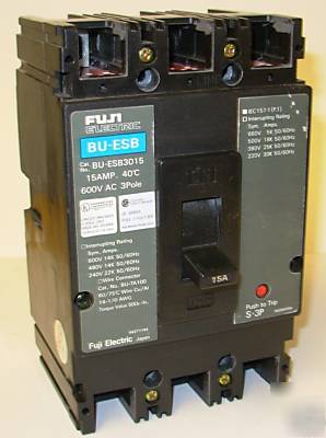 Fuji electric molded case circuit breaker bu-ESB3015 