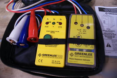 Greenlee 5123/5702 test equipment