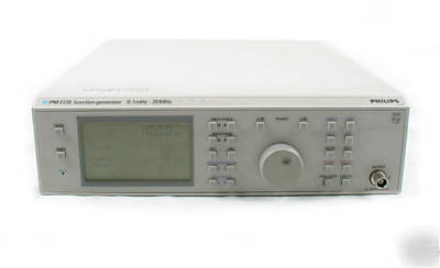 Philips PM5139 function generator, 0.4 mhz - 20 mhz