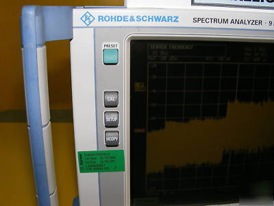 Rohde & schwarz r&s FSP30 , 30GHZ spectrum analyzer